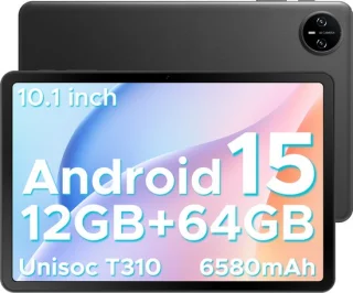 DOOGEE Tab A9 Android-tablet 10-inch Zwart