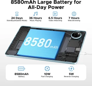 DOOGEE Tab A9 Pro+ tablet Blauw
