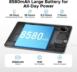 DOOGEE Tab A9 Pro+ Tablet Grijs