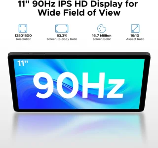 DOOGEE Tab A9 Pro+ Tablet Zwart