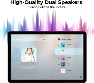 DOOGEE Tab A9 Pro+ Tablet Zwart
