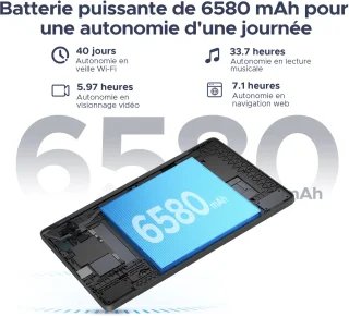 DOOGEE Tab A9 Pro tablet Zwart