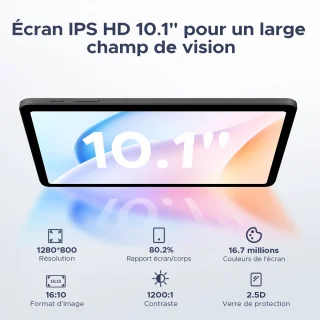 DOOGEE Tab A9 Pro tablet Zwart