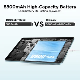 Doogee Tab E3 11-inch tablet Blauw