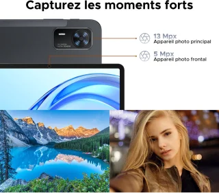 Doogee Tab E3+ 12-inch Tablet Zwart