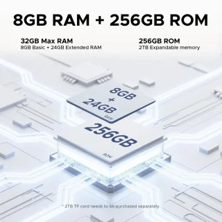DOOGEE Tab E3 Pro Tablet Zwart