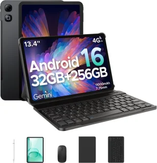 DOOGEE Tab G6 Max VIP Tablet - Zwart