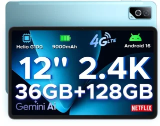 DOOGEE Tab G6 Pro 12 inch tablet