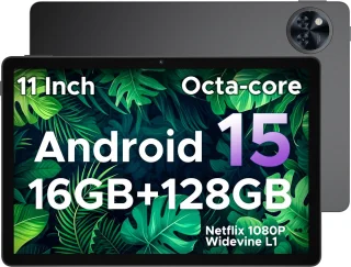 DOOGEE U11 Android-tablet 11-inch - Grijs