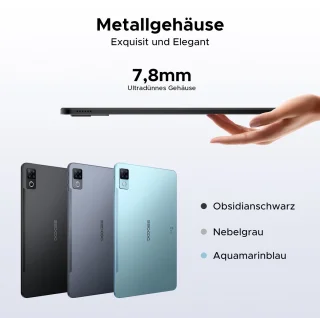 DOOGEE U12 Android-tablet met toetsenbord