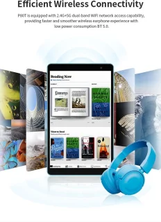 Elementkey Ai-15 8 Inch Tablet 3GB RAM 96GB WiFi Aqua Blauw