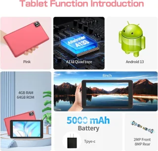 Elementkey Ai-8 Pro TAB8 8-inch Android Tablet 128GB 8GB RAM