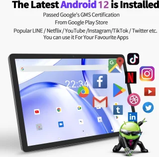 Elementkey Ai-Obsidian PRO 10.1 Inch 4G LTE GPS Tablet PC 12GB RAM 384GB Android 12
