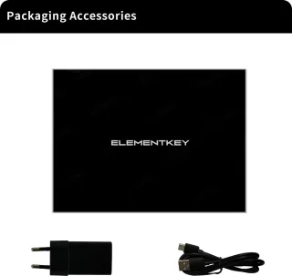 Elementkey Ai-Touch 10 Tablet 10.1" 64GB Donkergrijs