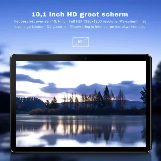 Elementkey Ai-Touch 10 Tablet 10.1" 64GB Donkergrijs