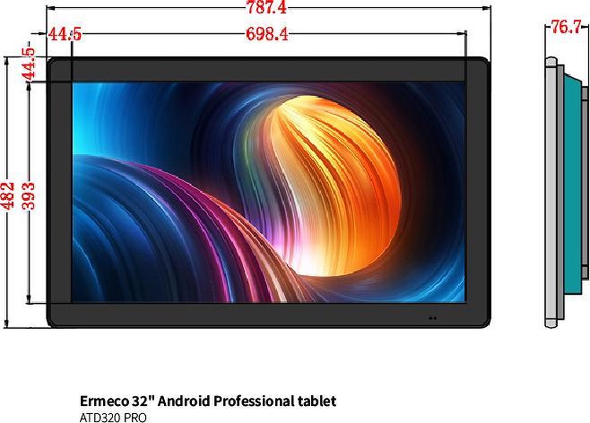 Ermeco ATD320 PROx 32 inch Android Tablet
