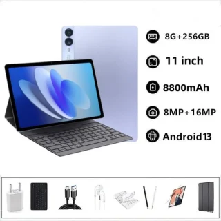 GT35pro tablet 11 inch, 8GB RAM, 512GB opslag, 5G, paars