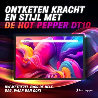 Hot Pepper DT10 Android Tablet 10 Inch 4GB 128GB