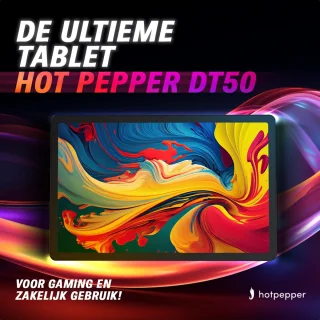 Hot Pepper DT50 Tablet 10.95" Full-HD 8GB RAM 256GB Magnetisch Toetsenbord