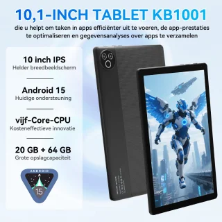 Hotlight KB1001 Tablet Zwart