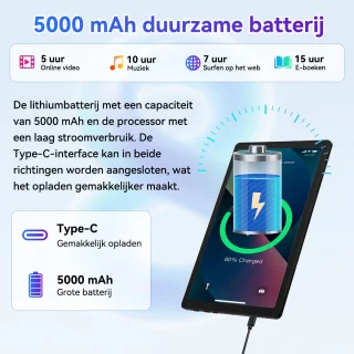 Hotlight KB1001 Tablet Zwart