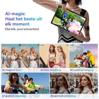 KINGRID Blackview W90 11 inch Tablet PC 24GB 256GB 4G Grijs