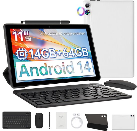 kotsren A7L Android 14 Tablet 11 inch 14GB RAM 64GB Wit review