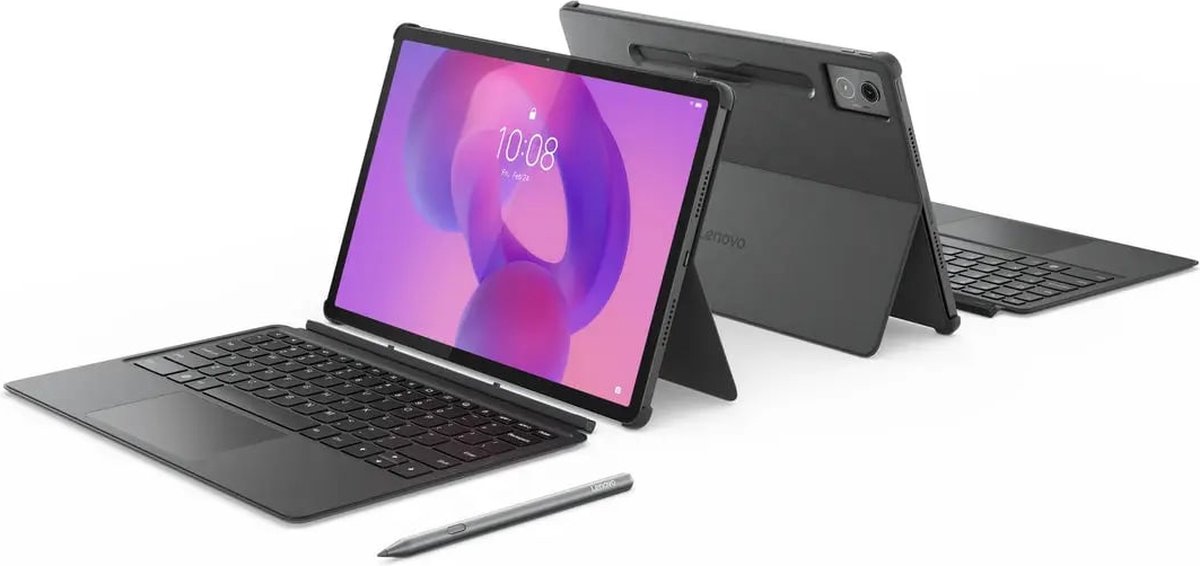 De Lenovo Idea Tab Pro 12.7" 8GB 128GB Luna Grey + Pen in één oogopslag