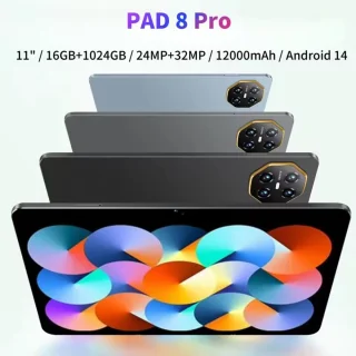 Lenovo Pad 8 Pro 11" 12GB 512GB 5G Tablet Black