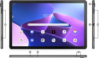 Lenovo Tab M10 FHD Plus 64GB WiFi Grijs