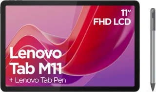 Lenovo Tab M11 8GB 128GB 4G Grijs + Pen + Book Case