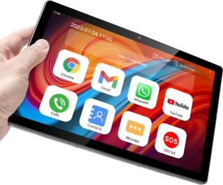 Lipa F50 Senioren Tablet 10.1 inch 64GB 4G Android 13