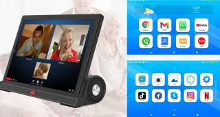 Lipa F50 Senioren Tablet 10.1 inch 64GB 4G Android 13