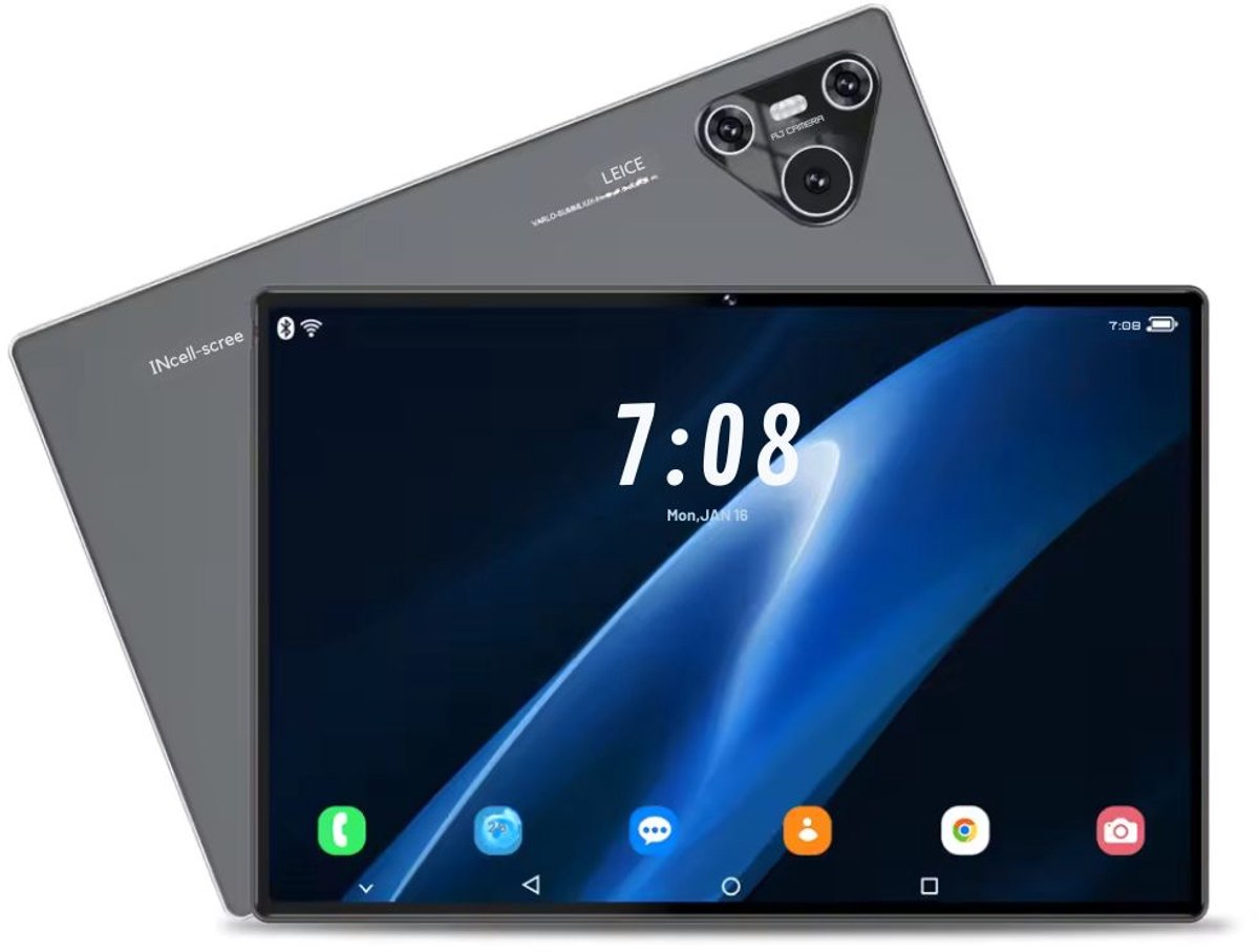 De Mookes Pad 9 Pro 10.1 inch Tablet 12GB 256GB 5G Black & Golden in één oogopslag