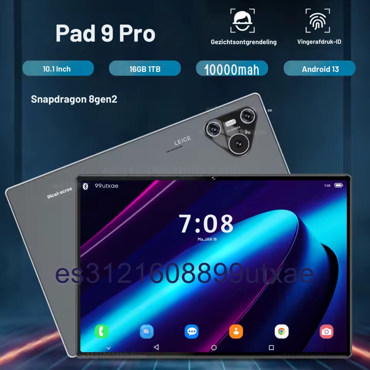 Wat vinden we goed aan de Mookes Pad 9 Pro 10.1 inch Tablet 12GB 256GB 5G Black & Golden