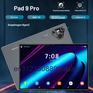 Mookes Pad 9 Pro 10.1 inch Tablet Black & Golden