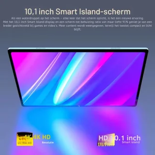 Mookes Pad 9 Pro 10.1 inch Tablet Black & Golden
