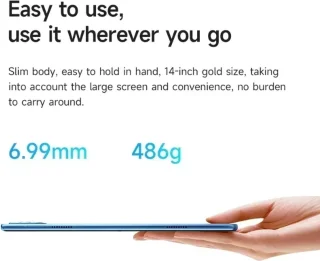 NextTab 2024 11,6 Inch 5G Android Tablet 16GB RAM 1TB Opslag