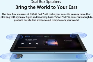 Oscal Blackview Pad 7 Tablet 10.1" Grijs 12GB/128GB