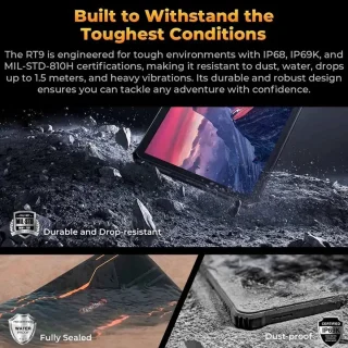Oukitel RT9 Rugged Tablet 10 inch 6GB/256GB Android 14