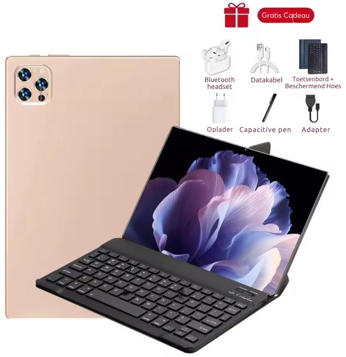 De Pad 15 Pro 16GB 1TB 10.36" 5G Tablet Gold in één oogopslag