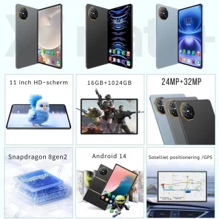 Pad 8 Pro 11" Tablet 16GB 512GB 5G Blue