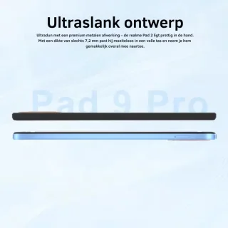 Pad 9 Pro 10.1 Inch 16GB 512GB Snapdragon 8 Gen2 Tablet Zwart