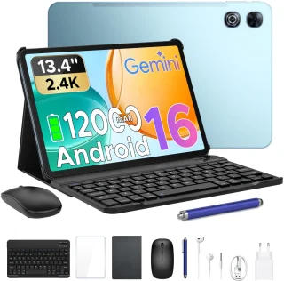 De POCKAM P13 Tablet - Blauw in één oogopslag