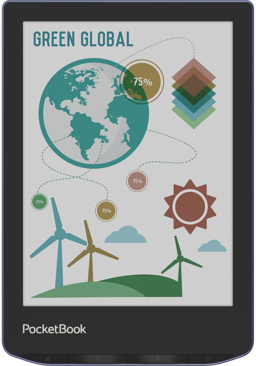 Wat vinden we goed aan de PocketBook Verse Pro Color Lavender Dream