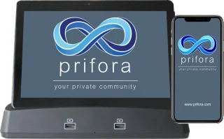 Prifora Senioren Tablet & Digitale Fotolijst WiFi + Sim