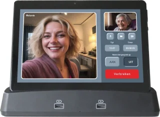 Prifora Senioren Tablet & Digitale Fotolijst WiFi + Sim