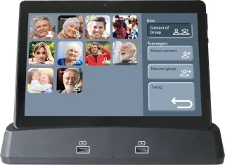 Prifora Senioren Tablet & Digitale Fotolijst WiFi + Sim