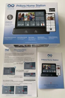 Prifora Senioren Tablet & Digitale Fotolijst WiFi + Sim