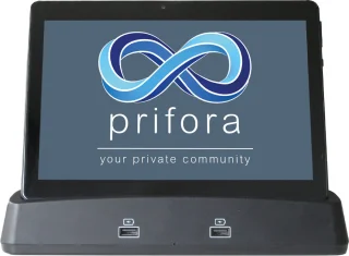 Prifora Senioren Tablet & Digitale Fotolijst WiFi + Sim